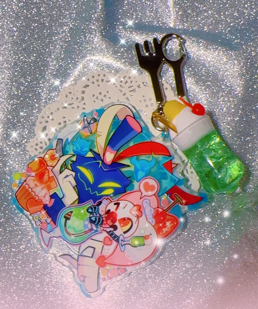 オジフィズ-アクリルキーホルダー