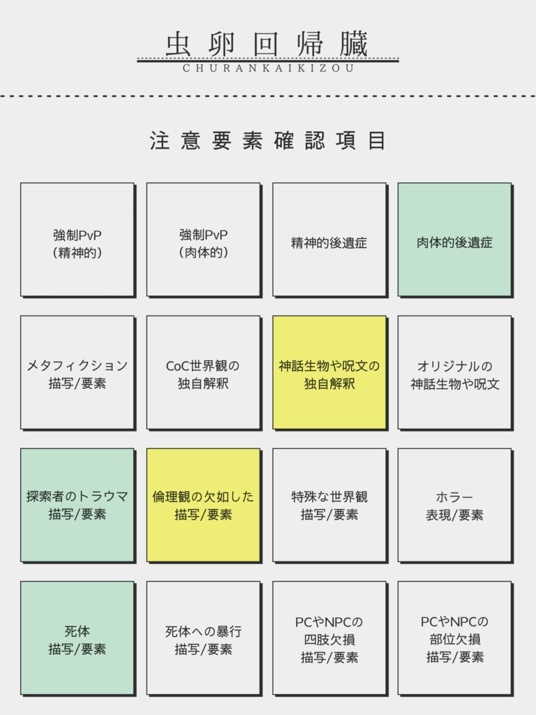 【クトゥルフ神話TRPG】断つ鳥跡を遺さず【SPLL:E196305】