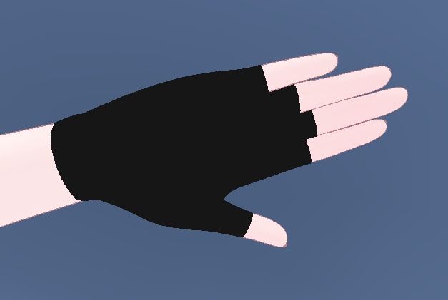 【ライム専用】 指抜きグローブ(フリー配布)