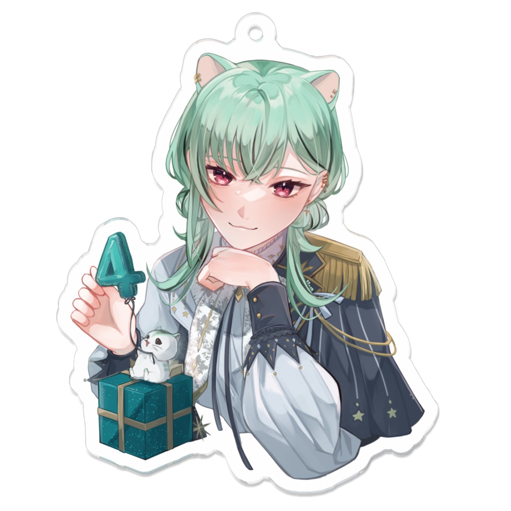 【2025年5月限定】アクリルキーホルダー(コーディングあり) Art by 色綺。