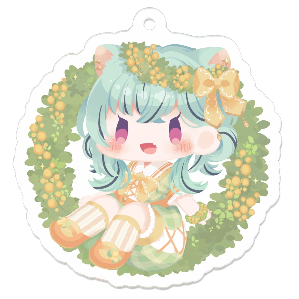 【常設】アクリルキーホルダー(コーディング無し) Art by雪城梨兎