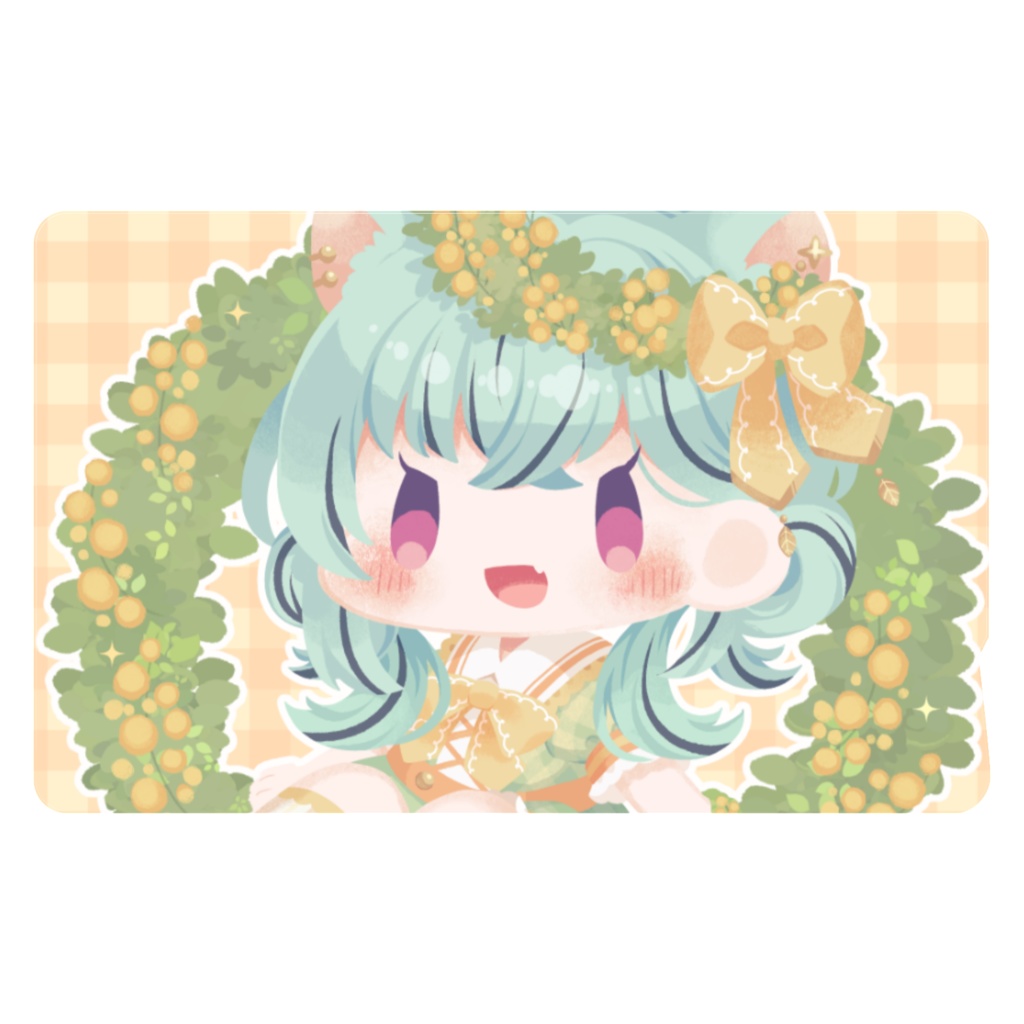 【常設】ICカードステッカー Art by雪城梨兎