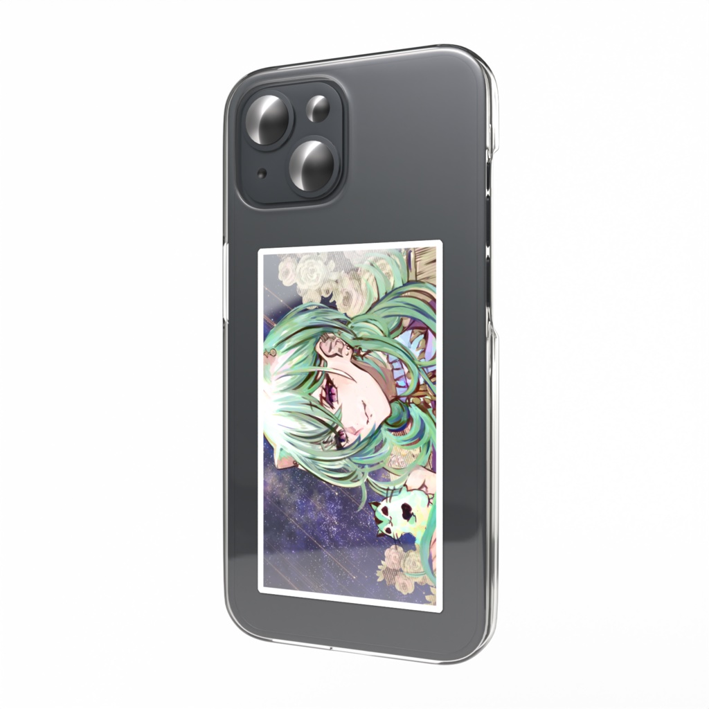 【５月限定】スマホステッカー　Art by寝暗様