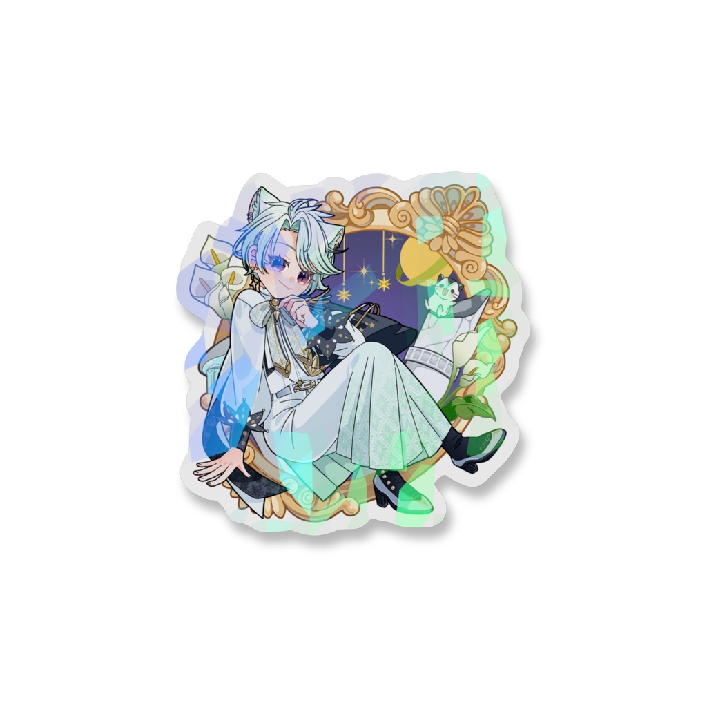 【常設】ホログラムスマホステッカー Art byあーや