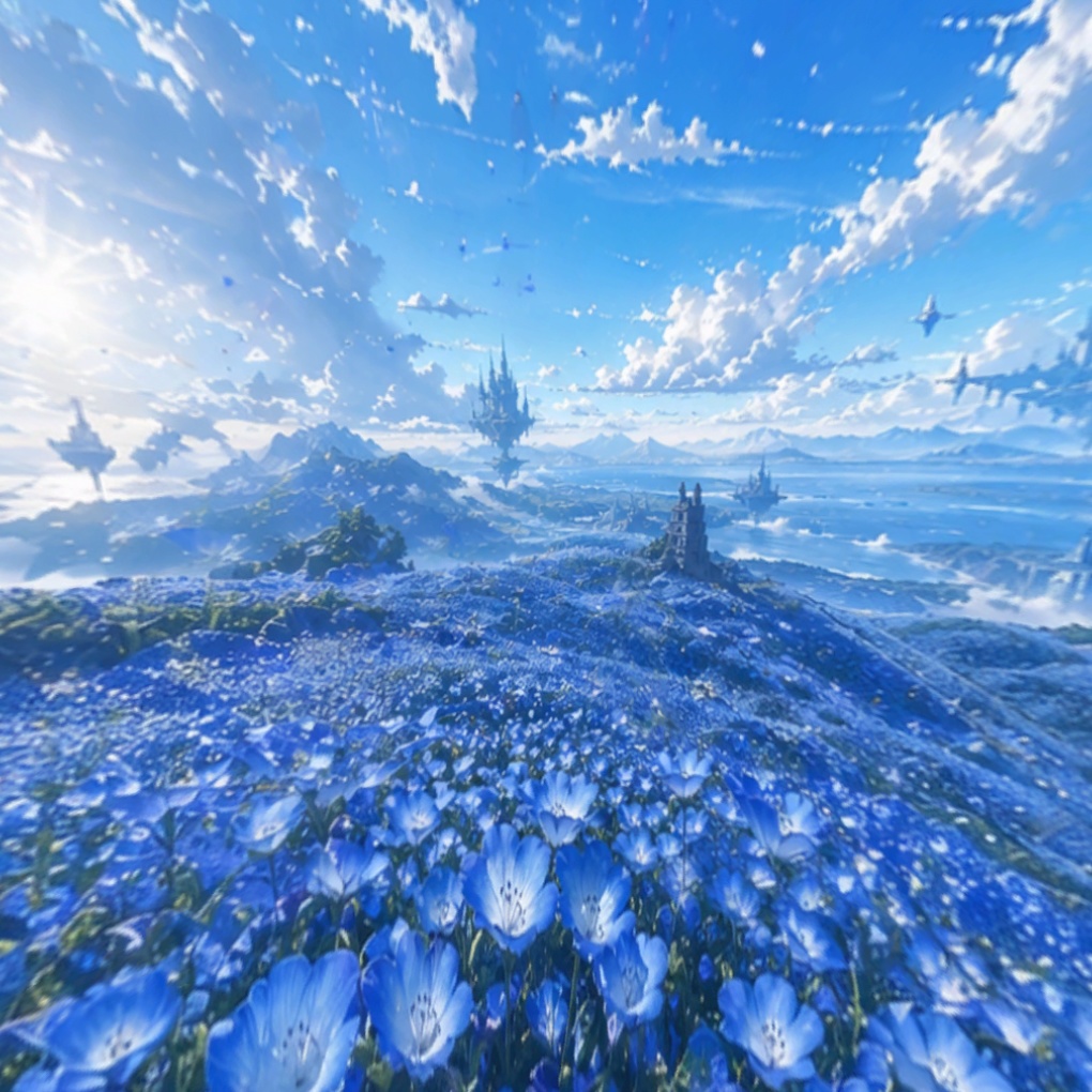 【Unity Skybox】Nemophila SKYBOX - Morning & Night -