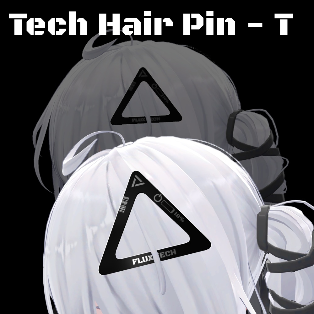 Tech Hair Pin - T