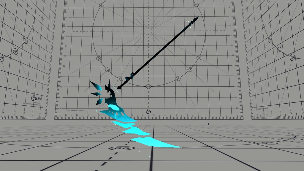 【3Dmodel】壊れた鎌/Fractured Scythe【ParticleEffect included】