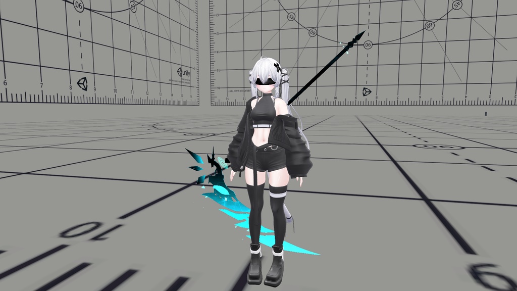 【3Dmodel】壊れた鎌/Fractured Scythe【ParticleEffect included】