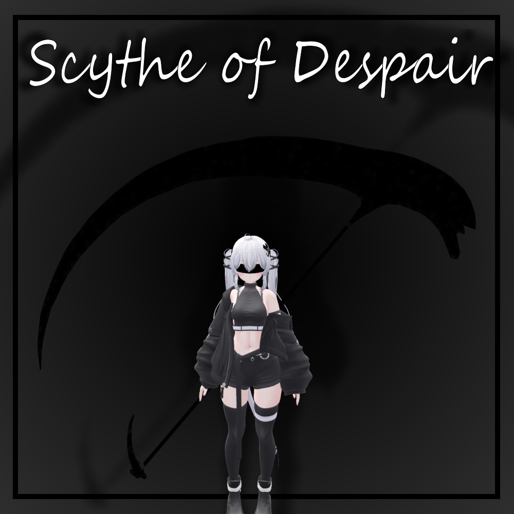 【3Dmodel】Scythe Of Despair【ParticleEffect included】