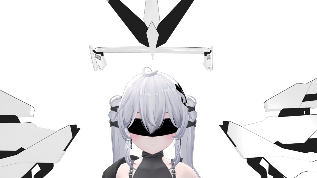 【3Dmodel】Flux Mecha Wings | フラックスメカウイング【ParticleEffect included】