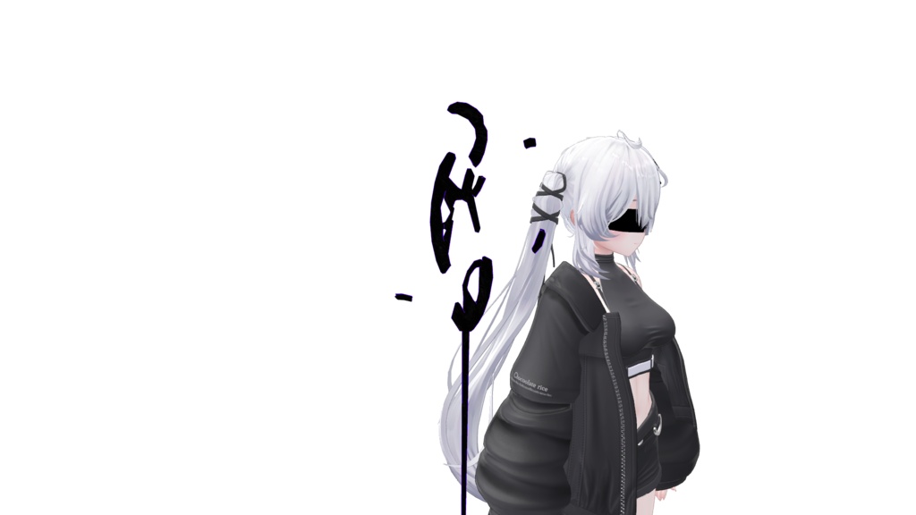 【3Dmodel】Void Staff | ヴォイドスタッフ【ParticleEffect included】