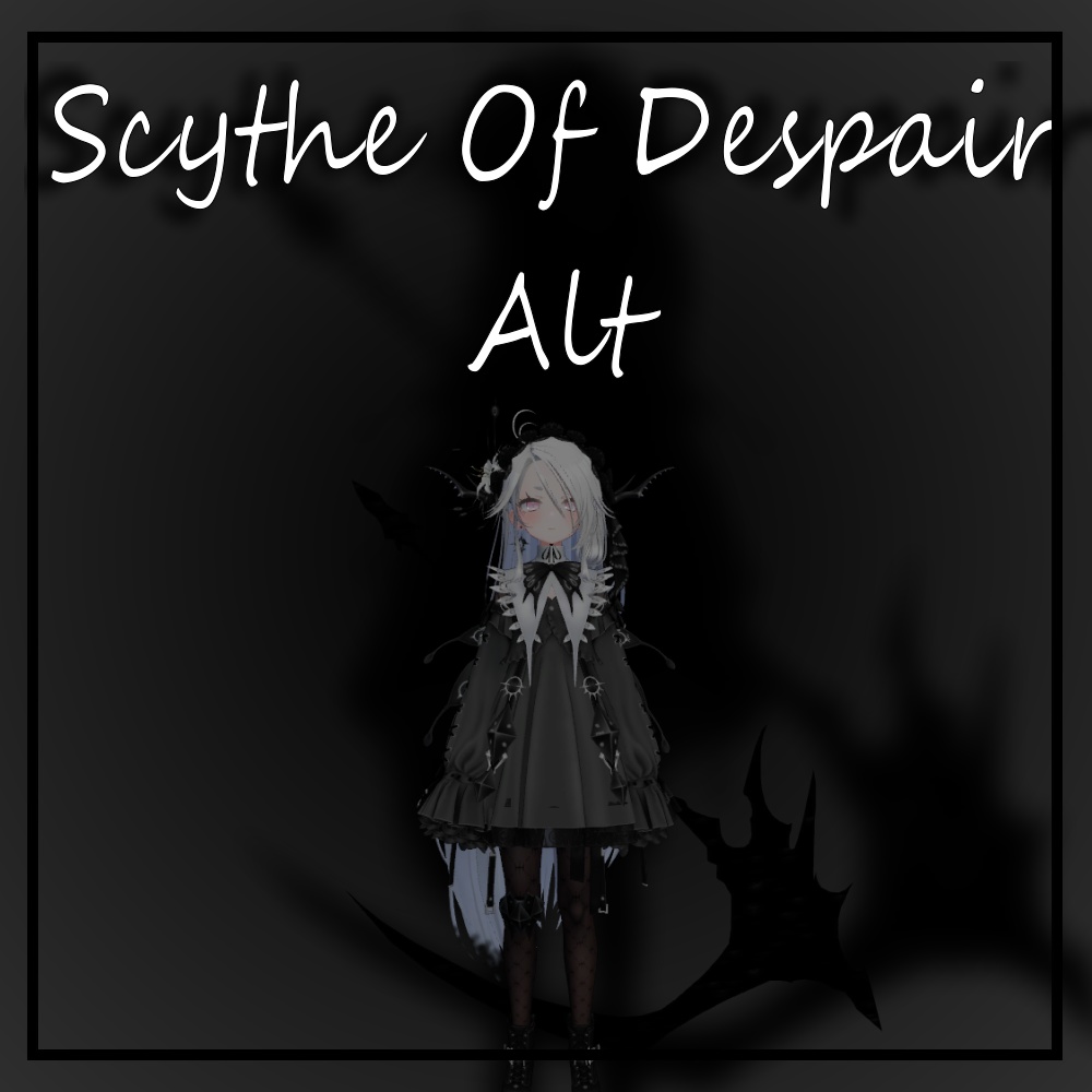 【3Dmodel】Scythe Of Despair Alternative【ParticleEffect included】