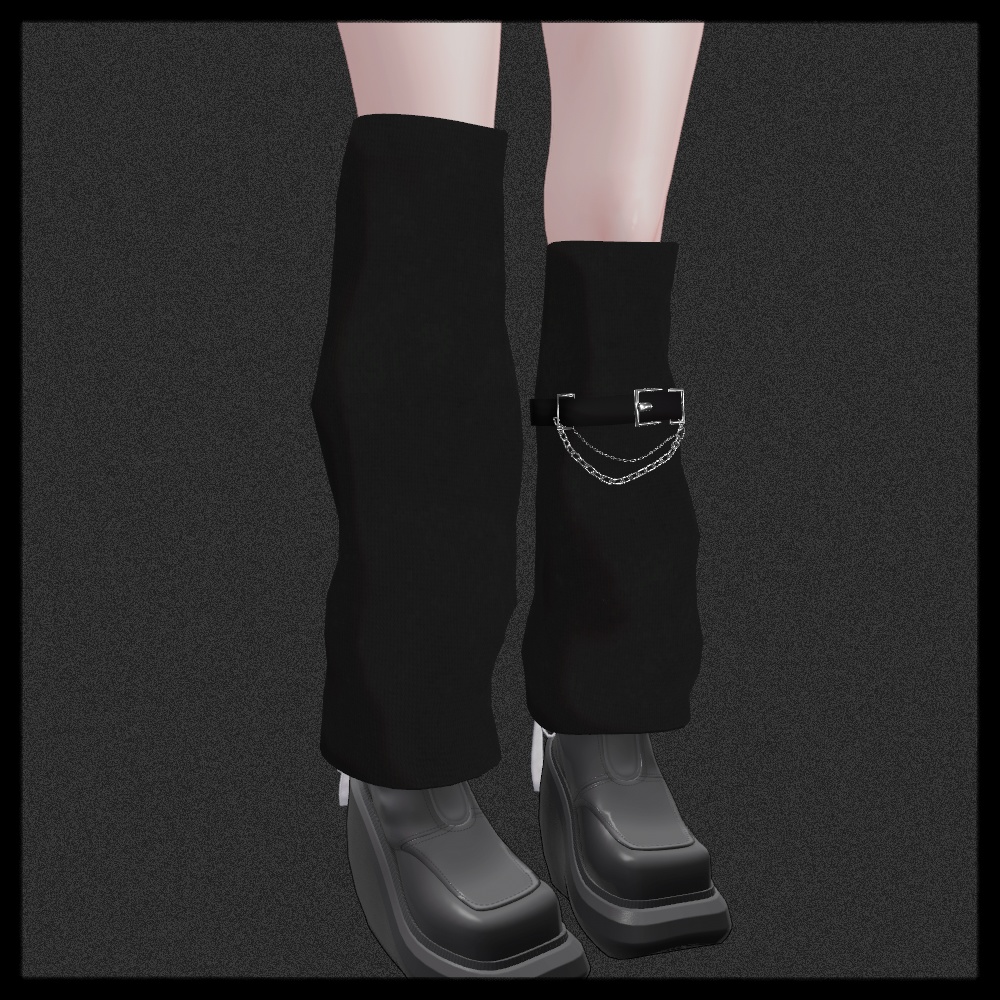 【VRC想定】Chained Leg Warmers