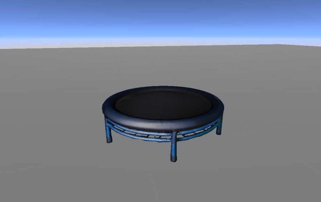Axinovium FREE Trampoline【unity/VRChat想定】