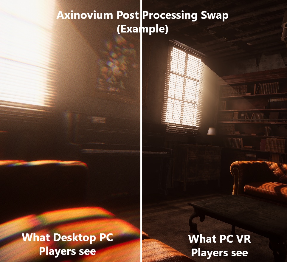Axinovium Post Processing Swap【VRChat想定】ポストプロセスきりかえ FREE Tool 