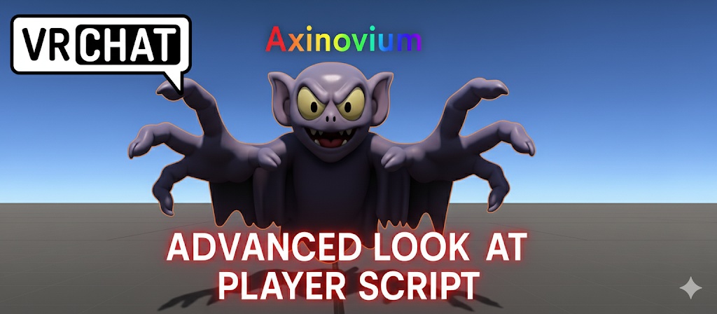 Auto-Facing UdonSharp Script for VRChat World｜プレイヤー自動追従スクリプト