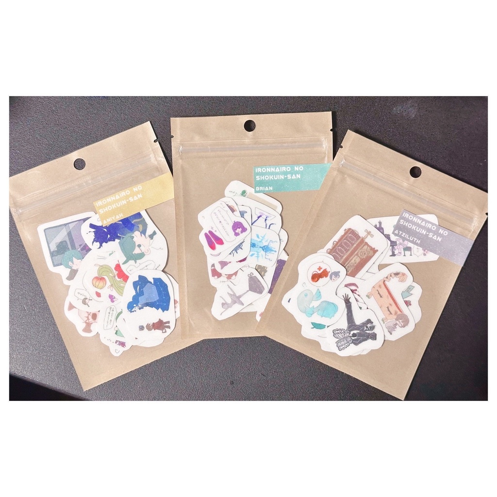 ゆるいアブノマたちステッカー