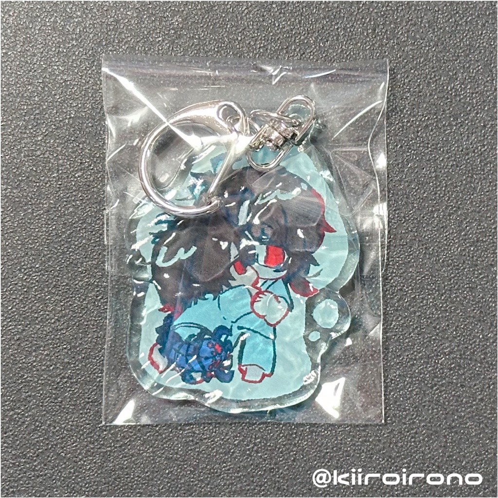 こどもAEDD水面アクリルキーホルダー