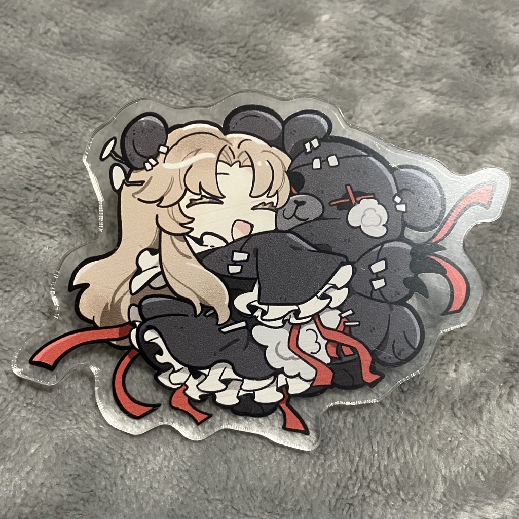 呪いの釘アクリルクリップ(ロージャ)