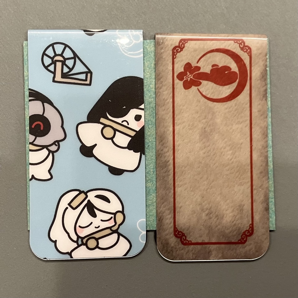 人差し指マグネットしおり