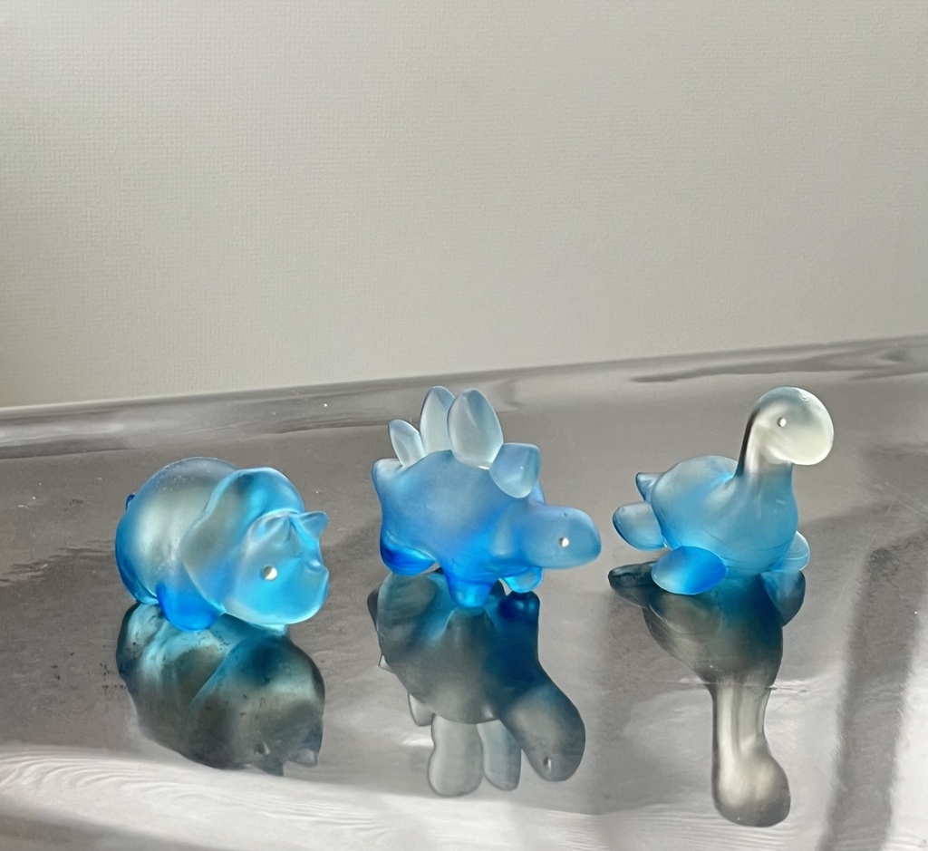 トリケラ・ステゴ・プレシオ/恐竜3匹セット