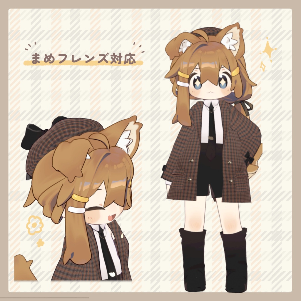 秋風ジャケット【まめふれんず対応】