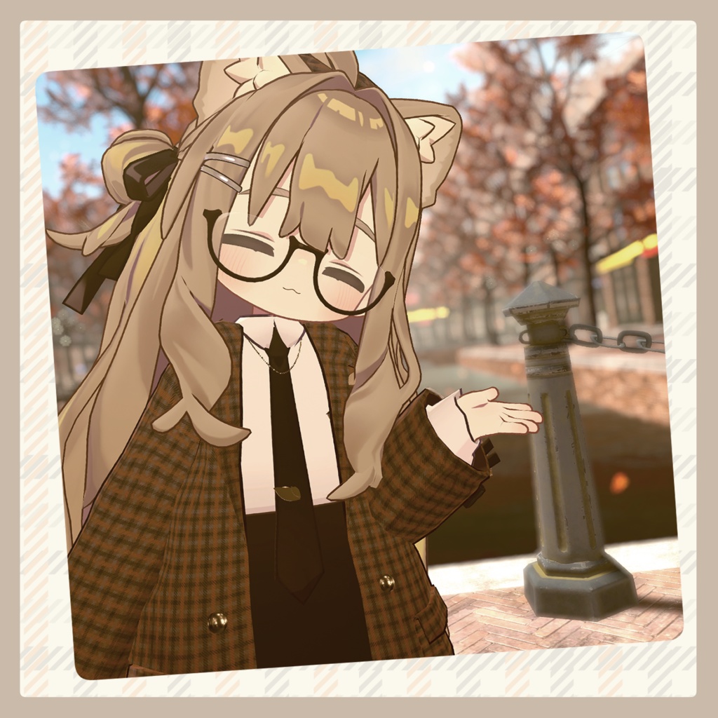 秋風ジャケット【まめふれんず対応】