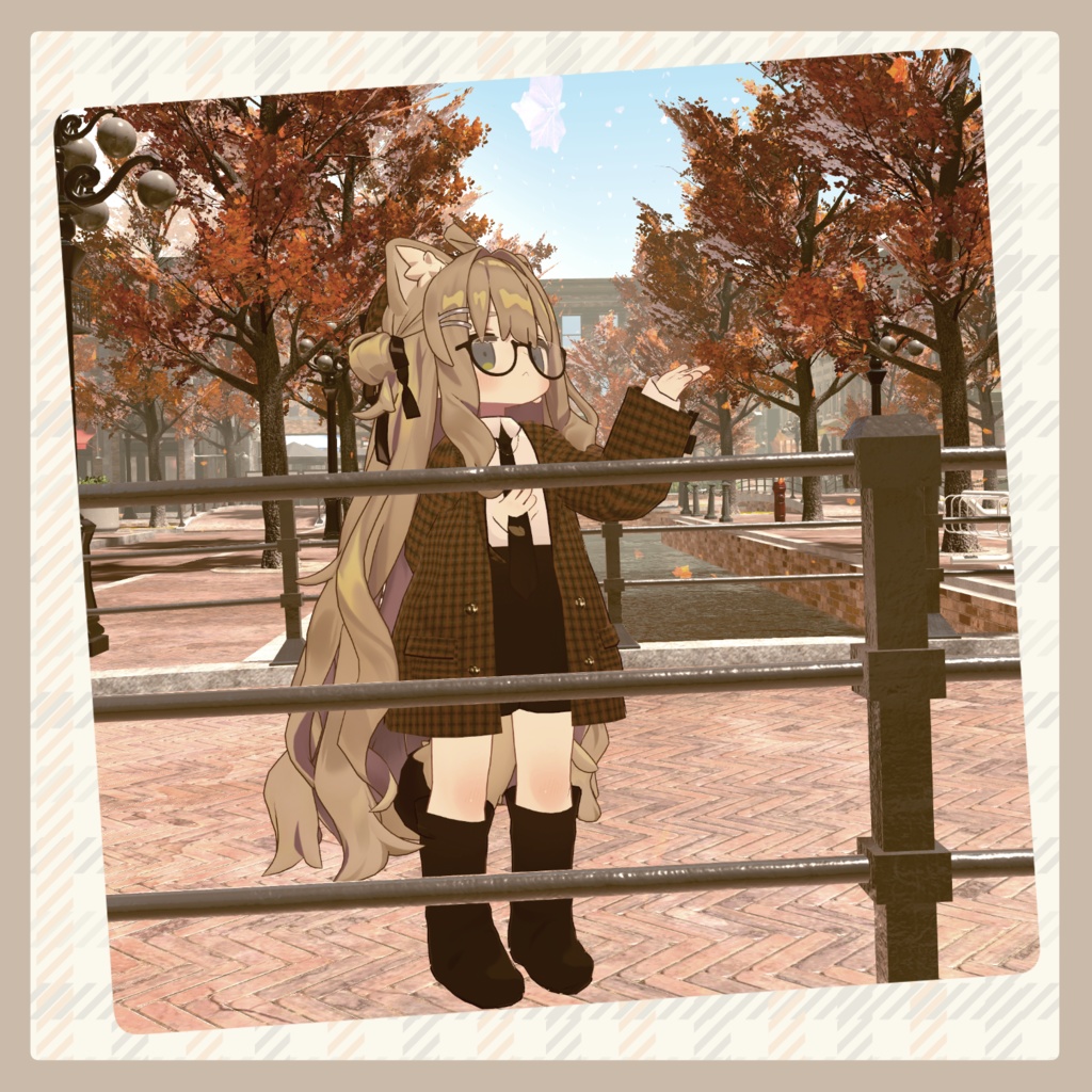 秋風ジャケット【まめふれんず対応】