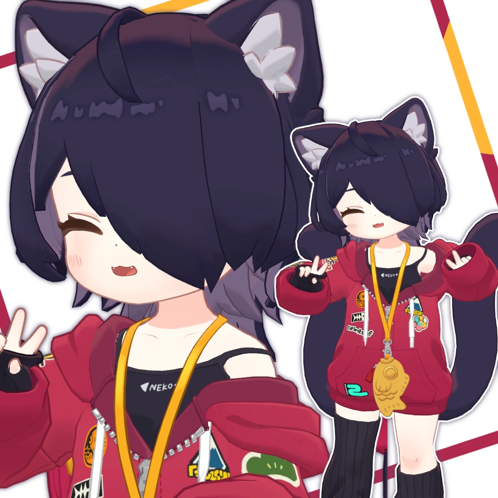 めかくしウルフ【アズキ対応】