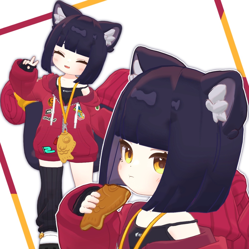 ぱっつんクールボブ【アズキ対応】