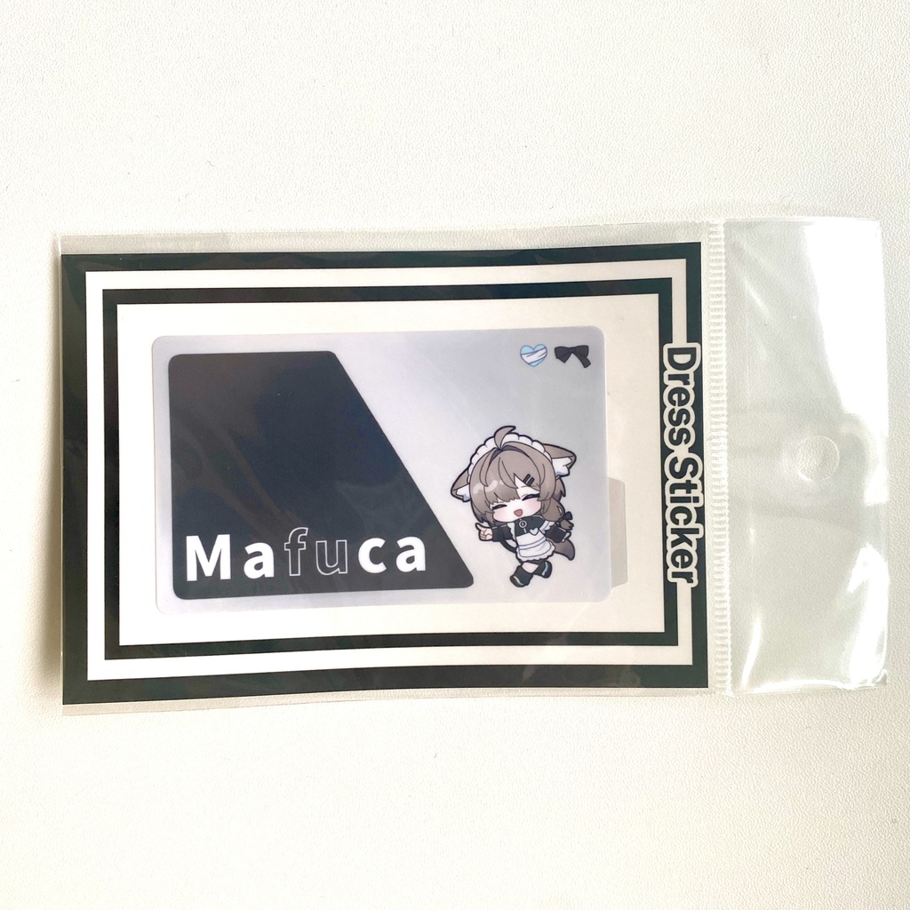 アバターICカード風ステッカー【二次創作グッズ】