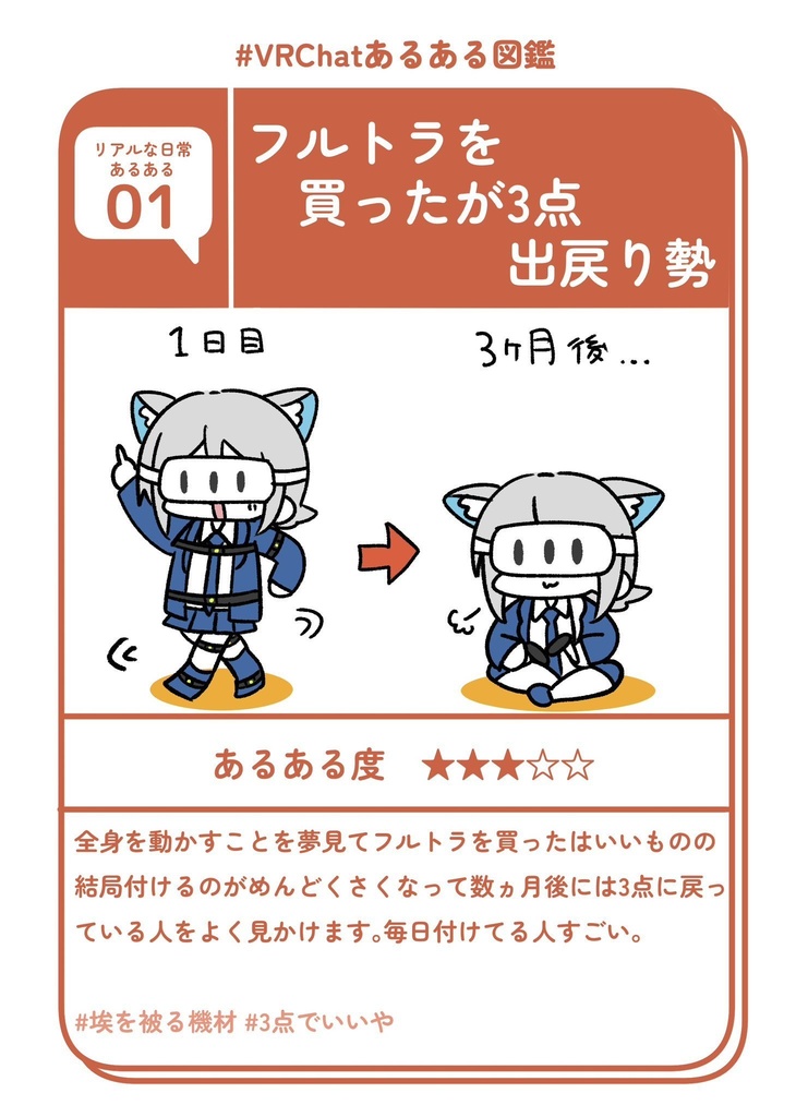 【PDF版】VRChatあるある図鑑2