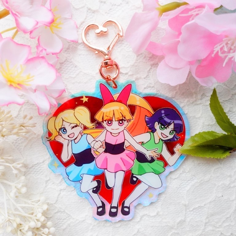 ガールズ・ボーイズオーロラアクリルキーホルダー