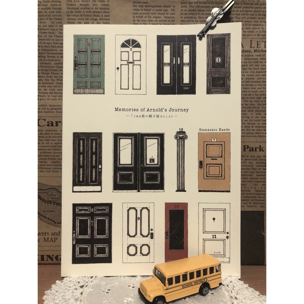 画集 ◼︎Memories of Arnold’s Journey ー「とある旅の帽子屋さん」より ー◼︎