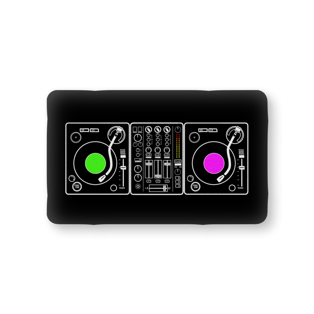 アナログDJ クッション
