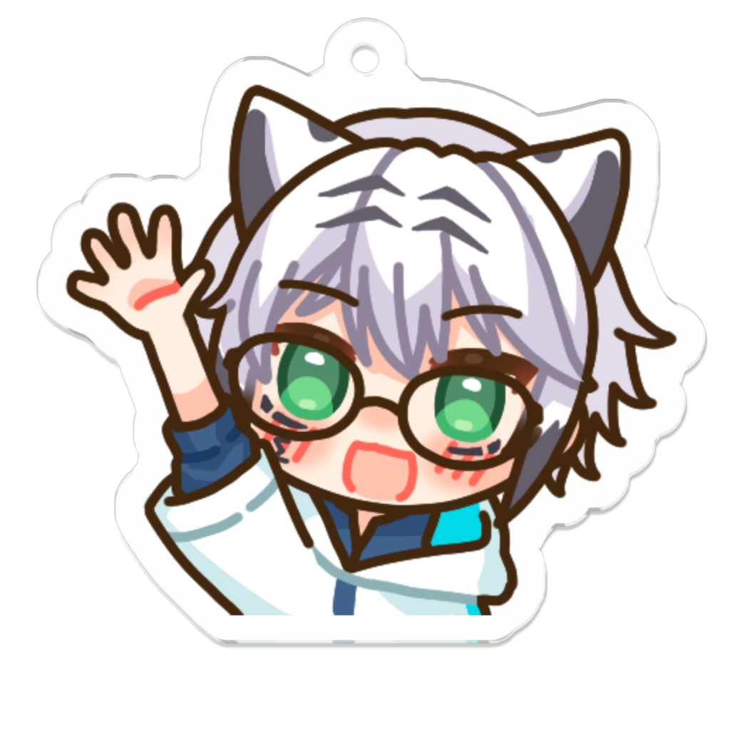 スタンプキーホルダー(こんしぐ)