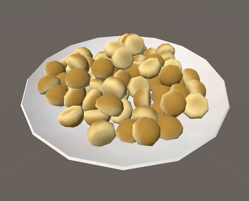 【3Dおやつ】たまごボーロ