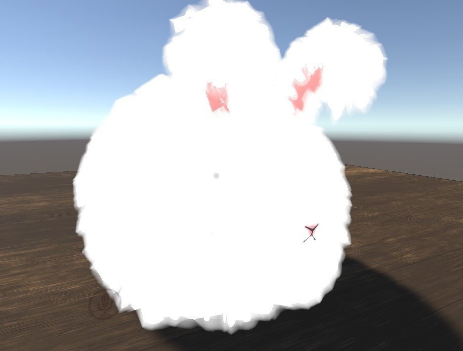 アンゴラウサギのぬいぐるみ【VRChat】