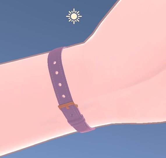 セレスティア専用 ガーリー腕時計 v1.1