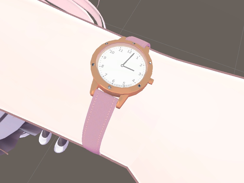 セレスティア専用 ガーリー腕時計 v1.1