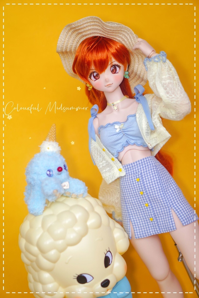 SDGrサイズ「カラフルサマーsp」松ぼっくり服