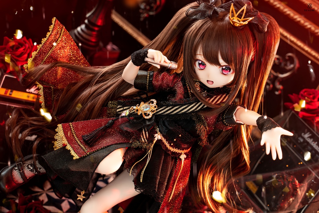 「展示ページ」「戦え——!」sp星空/定番レッド+紺色