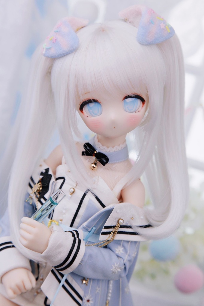 「クリーム耳·兎と犬」by楸山のケモノ耳