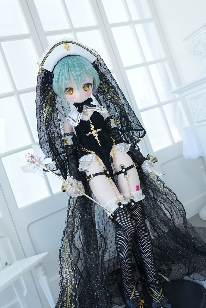 「ヤリイカ」白/黑 MDDサイズ