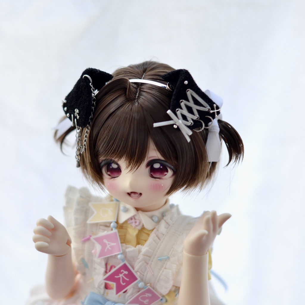 「クロスリボン耳 SD・MDDサイズ」by楸山酱SantaQ