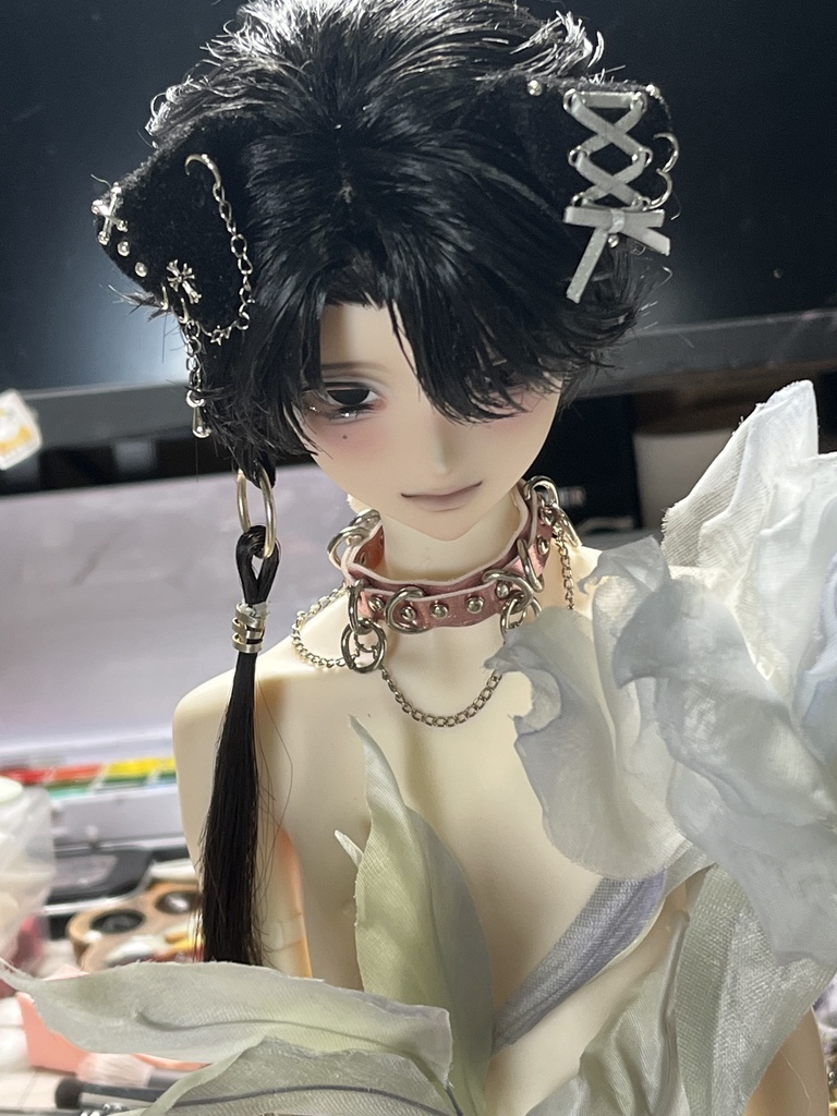 「クロスリボン耳 SD・MDDサイズ」by楸山酱SantaQ