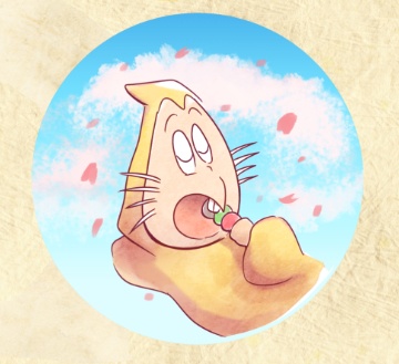 春 ゲゲゲの鬼太郎 缶バッチ