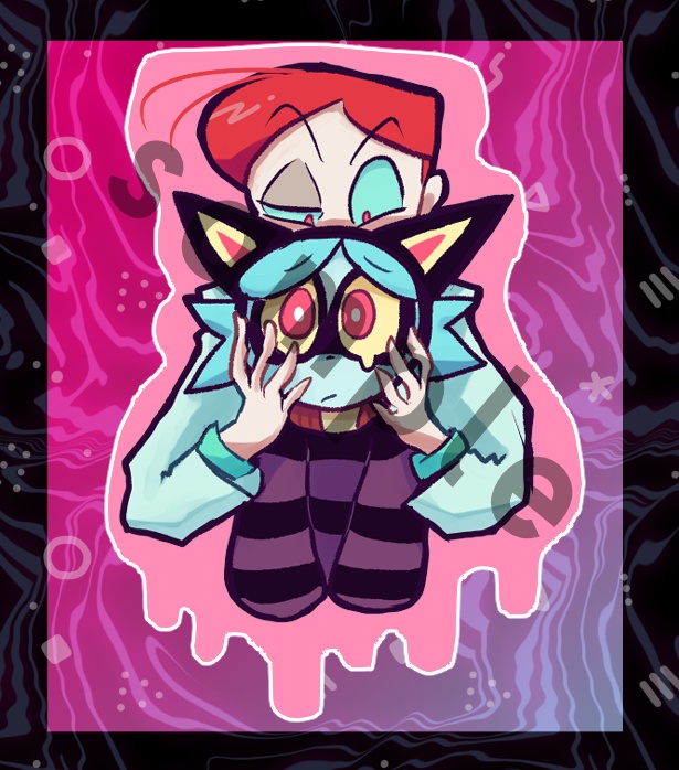 サイコニャシュキ「マサクリク&ウシュカ」アクリルキーホルダー