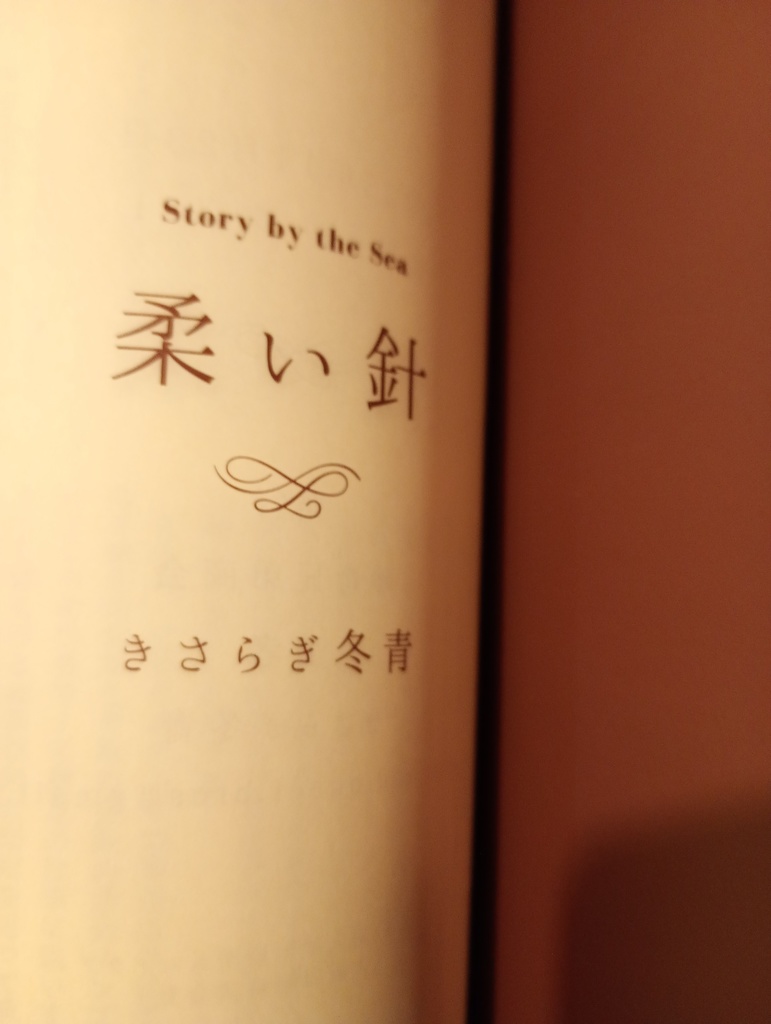 柔い針 - Story by the sea -