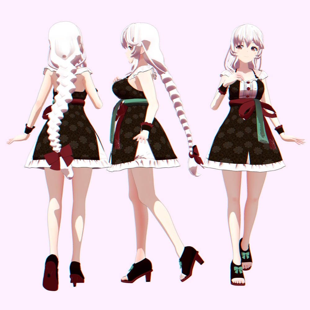 オリジナル3Dモデル / エルムナ / Erlmna